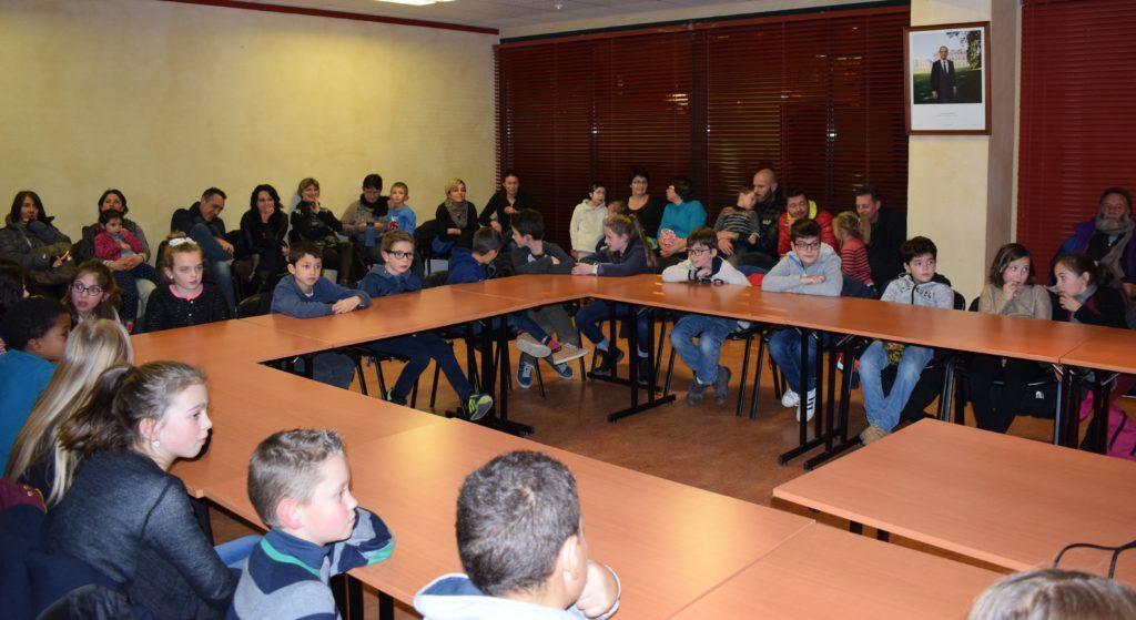 Les parents étaient présents pour cette première