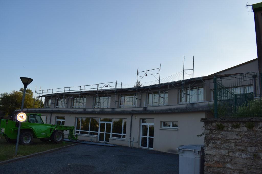 Le toit de l'école Georges Brassens a été entièrement refait cet été