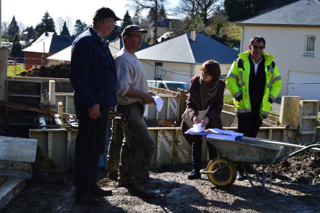 Les réunions de chantier ont débuté