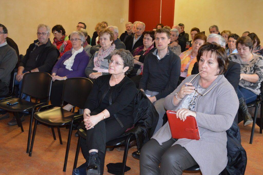 Une bonne trentaine de personnes ont suivi la présentation