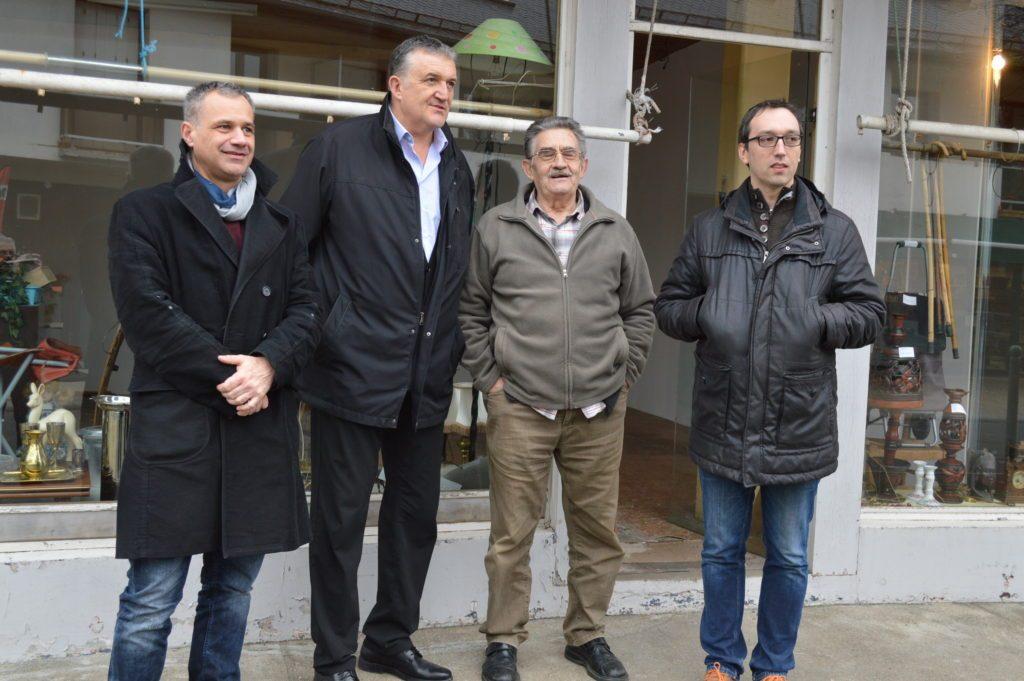 Dominique Costes, Jacques Barbezange, Henri Boutonnet et Benoit Druot se sont retrouvés pour ce projet