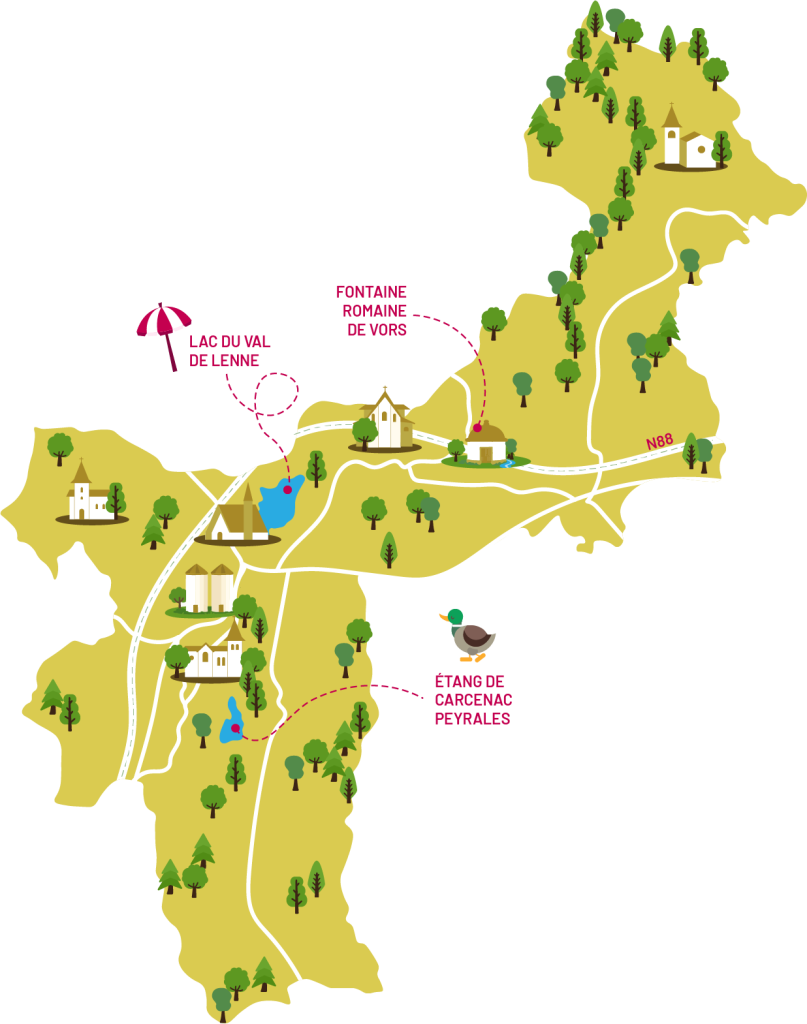 Dessin de la commune de Baraqueville