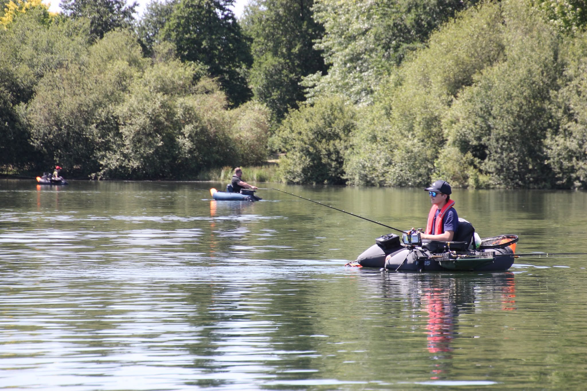 Lire la suite à propos de l’article Un premier concours de Twin Fishing Cup a eu lieu au lac de Lenne